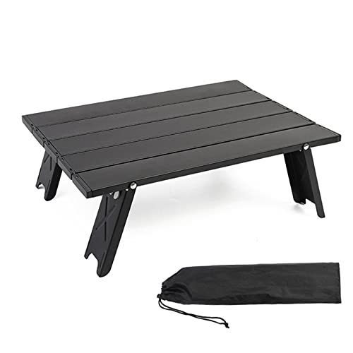 CHCWR Camptisch Mini Faltbarer Tisch Camping Leichter Heimbett -Computertisch mit Tragetasche Geschirrhalter Picknickschreibtisch für Outdoor Camping (Farbe: W. CHCWR Camptisch Mini Faltbarer Tisch Camping Leichter Heimbett -Computertisch mit Tragetasche Geschirrhalter Picknickschreibtisch für Outdoor Camping (Farbe: W. von CHCWR
