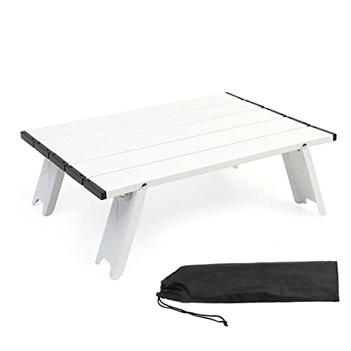 CHCWR Camptisch Outdoor Klapptisch Tragbarer Strandcamping -Picknicktisch mit Tragetasche Leichtes Mini -faltbares BBQ -Picknick -Schreibtisch (Farbe: Farbe: von CHCWR
