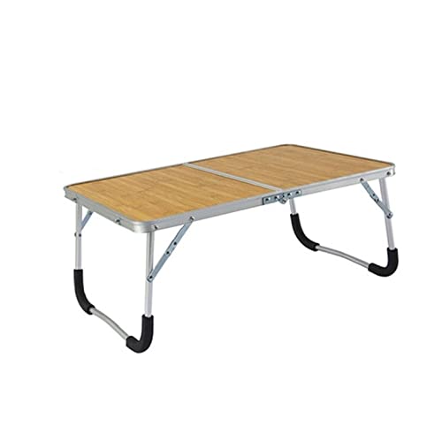 CHCWR Camptisch tragbarer Klapptisch im Freien Ultraleicher Garten Picknick Grillabend Dinner Schreibtisch Aluminiumlegierung tragender Campingtisch von CHCWR