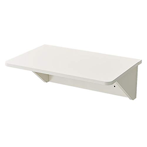 CHCWR Klapperschaftsmontierter Tisch, Klappküche Esstisch Schreibtisch, Platz sparsamer Hangentisch für Lernen, Schlafzimmer, Badezimmer oder Balkon (Holzfarbe 60 * 40 cm CHCWR Klapperschaftsmontierter Tisch, Klappküche Esstisch Schreibtisch, Platz sparsamer Hangentisch für Lernen, Schlafzimmer, Badezimmer oder Balkon (Holzfarbe 60 * 40 cm von CHCWR
