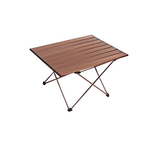 CHCWR Tragbarer Aluminiumtisch -Picknick Strandfischerei Klapptisch im Freien im Freien Rucksack Campingschreibtisch mit Tragetasche im Freien CHCWR Tragbarer Aluminiumtisch -Picknick Strandfischerei Klapptisch im Freien im Freien Rucksack Campingschreibtisch mit Tragetasche im Freien von CHCWR