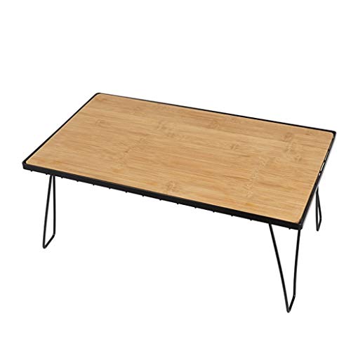 Camping Klapptisch Outdoor Klappbare Bambusbrett Esstisch Camping Camping Tragbarer Grilltisch Multifunktional Camping Tabelle Wechselkanalraster Raster Raste Tisch einfach zu tragen für Outdoor Camping Klapptisch Outdoor Klappbare Bambusbrett Esstisch Camping Camping Tragbarer Grilltisch Multifunktional Camping Tabelle Wechselkanalraster Raster Raste Tisch einfach zu tragen für Outdoor von CHCWR