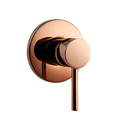 Duscharmatur Duschenkopf, Roségold Handduschkopf und Schlauchset, Halterung Halter mit Duschventil -Kit Festes Dusch Set, Duschset, Duschkopfhalterung Duscharmatur Duschenkopf, Roségold Handduschkopf und Schlauchset, Halterung Halter mit Duschventil -Kit Festes Dusch Set, Duschset, Duschkopfhalterung von CHCWR