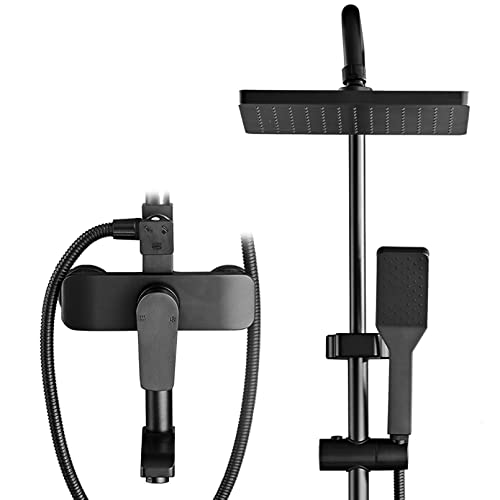 Duschkopf mit Handheld, Hochdruck 10 Zoll Niederschlag Duschhead/handgehaltene Dusche mit Ein/Aus -Pause Schalter Dusche Kombination, hohe Flussbaddusche mit Schlauch Duschkopf mit Handheld, Hochdruck 10 Zoll Niederschlag Duschhead/handgehaltene Dusche mit Ein/Aus -Pause Schalter Dusche Kombination, hohe Flussbaddusche mit Schlauch von CHCWR