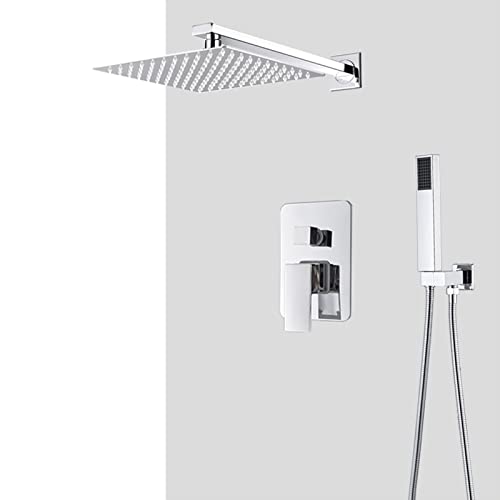 Duschsystem versteckte Duschhahn -Wasserhahn -Set -Wand -Messing Duschmischer Tippset mit Handdusche und Wasserfall Overhead Duschkopf Fortgeschrittene Lufteinspritztechnologie Duschsystem versteckte Duschhahn -Wasserhahn -Set -Wand -Messing Duschmischer Tippset mit Handdusche und Wasserfall Overhead Duschkopf Fortgeschrittene Lufteinspritztechnologie von CHCWR