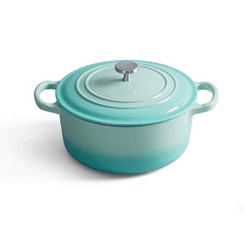 Emaille Gusseisen-Ofen Nicht-Stick moderner hartanodierter Stock Topf, Induktion Küchenkochgeschirr Emaille Gusseisen-Ofen Nicht-Stick moderner hartanodierter Stock Topf, Induktion Küchenkochgeschirr von CHCWR