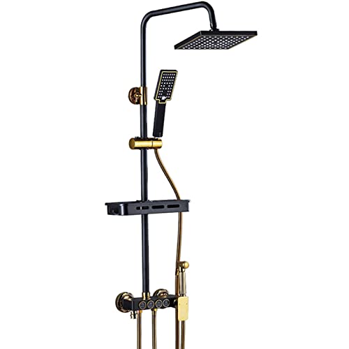 Handheld Duschkopf und Regendusche Kombination Hochdruck 6 Funktion Luxuriöses 2 in 1 Duschkopf mit einfacher Klick -Taste Handheld Duschkopf und Regendusche Kombination Hochdruck 6 Funktion Luxuriöses 2 in 1 Duschkopf mit einfacher Klick -Taste von CHCWR