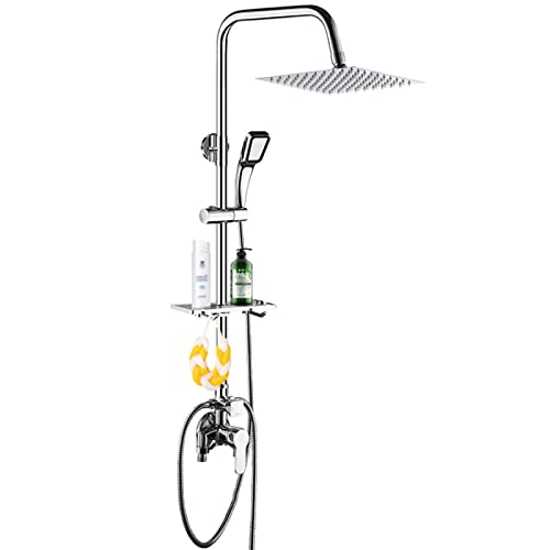 Hochdruck Duschkopf mit Niederschlagsdusche und Handheld, wassersparende Duschköpfe mit Edelstahlschlauch und Halter, Wannenfliesen Wände Haustiere Reinigen Hochdruck Duschkopf mit Niederschlagsdusche und Handheld, wassersparende Duschköpfe mit Edelstahlschlauch und Halter, Wannenfliesen Wände Haustiere Reinigen von CHCWR