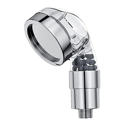Hochdruck-Duschkopf mit doppelter Partikelfiltration, Einzelfunktion, Handbrausekopfsprüher, einfach zu installieren Hochdruck-Duschkopf mit doppelter Partikelfiltration, Einzelfunktion, Handbrausekopfsprüher, einfach zu installieren von CHCWR
