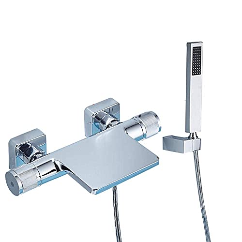 Moderne Badezimmer Wasserfall Badewanne Mixer Tap Bad Duschmischer Tippset Dual Hebel Hahn mit Handheld Duschkopf Bad Duschmischer Zapfhack Moderne Badezimmer Wasserfall Badewanne Mixer Tap Bad Duschmischer Tippset Dual Hebel Hahn mit Handheld Duschkopf Bad Duschmischer Zapfhack von CHCWR
