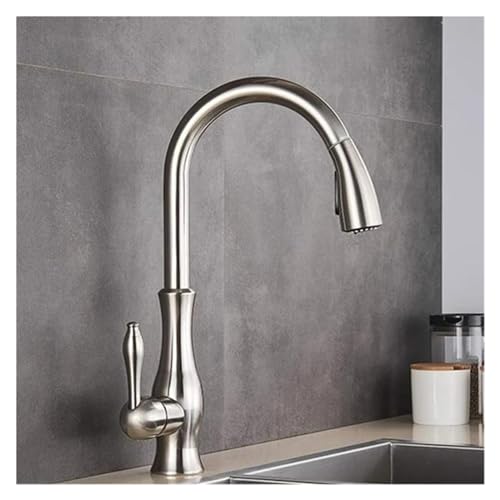 Schwarzer Küchenspüle Wasserhahn 360 Rotationsdeck montiertes Wasserhahn Zwei -Auslass -Wassermodi Kaltem Heißmischer -Hahn, Chrom -Badezimmer Wasserhahn Schwarzer Küchenspüle Wasserhahn 360 Rotationsdeck montiertes Wasserhahn Zwei -Auslass -Wassermodi Kaltem Heißmischer -Hahn, Chrom -Badezimmer Wasserhahn von CHCWR