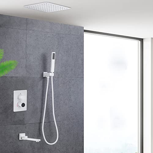 Thermostatischer Niederschlagsduschsystem Regenduschkopf mit 3-Funktion thermostatisch Thermostatischer Niederschlagsduschsystem Regenduschkopf mit 3-Funktion thermostatisch von CHCWR