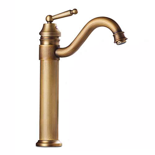 Wasserhahn mit Bad kompatibel mit Badewaschbecken antike schwarze Badezimmer Wasserhahn Bad Waschbecken Wasserhahn Eingriff Bad Waschbecken Wasserhahn hoher kompatibel mit Outdoor, Schwarz A, Chrom Wasserhahn mit Bad kompatibel mit Badewaschbecken antike schwarze Badezimmer Wasserhahn Bad Waschbecken Wasserhahn Eingriff Bad Waschbecken Wasserhahn hoher kompatibel mit Outdoor, Schwarz A, Chrom von CHCWR