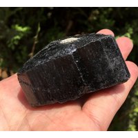 Schwarzer Turmalin Rohstein/Roher Quarz/Turmalin Mineral Rohmaterial/Schwarzer Rohstein/Schwarzer Rohstein von CHCrystalGarden