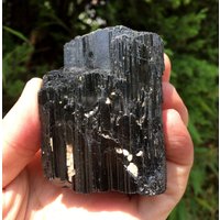 Top-Qualität Roh Große Natürliche Roh Schwarz Turmalin Stein/Rough Schwarz Quarz/Turmalin Mineral Probe/Schwarz Chunk von CHCrystalGarden