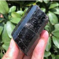 Top-Qualität Roh Große Natürliche Roh Schwarz Turmalin Stein/Rough Schwarz Quarz/Turmalin Mineral Probe/Schwarz Chunk von CHCrystalGarden