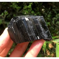 Top-Qualität Roh Große Natürliche Roh Schwarz Turmalin Stein/Rough Schwarz Quarz/Turmalin Mineral Probe/Schwarz Chunk von CHCrystalGarden