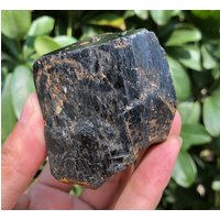 Top-Qualität Roh Große Natürliche Roh Schwarz Turmalin Stein/Rough Schwarz Quarz/Turmalin Mineral Probe/Schwarz Chunk von CHCrystalGarden