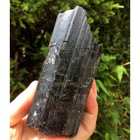 Top-Qualität Roh Große Natürliche Roh Schwarz Turmalin Stein/Rough Schwarz Quarz/Turmalin Mineral Probe/Schwarz Chunk von CHCrystalGarden