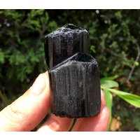 Top-Qualität Roh Große Natürliche Roh Schwarz Turmalin Stein/Rough Schwarz Quarz/Turmalin Mineral Probe/Schwarz Chunk von CHCrystalGarden