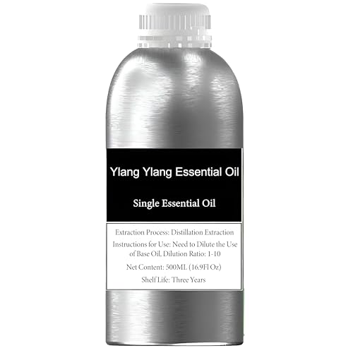 Ätherisches Ylang-Ylang-Öl & ätherisches Ylang-Ylang-Öl, reines Aromatherapie-Öl für Diffusoren, Kerzen, Seifen, Hautpflege, Massage und Entspannung, natürliches organisches Ylang-Ylang-Öl(500ml) Ätherisches Ylang-Ylang-Öl & ätherisches Ylang-Ylang-Öl, reines Aromatherapie-Öl für Diffusoren, Kerzen, Seifen, Hautpflege, Massage und Entspannung, natürliches organisches Ylang-Ylang-Öl(500ml) von CHDGSJ