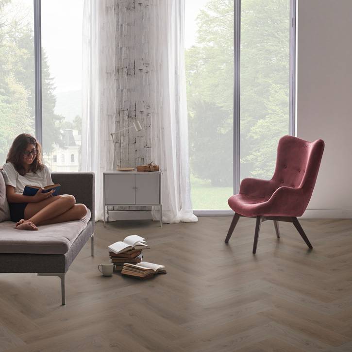 Check One Vinylboden 2076H Boxbach 592 x 148 x 5.5 mm Klick Vinyl Holzoptik Eiche Dunkelbraun Check One Vinylboden 2076H Boxbach 592 x 148 x 5.5 mm Klick Vinyl Holzoptik Eiche Dunkelbraun von CHECK