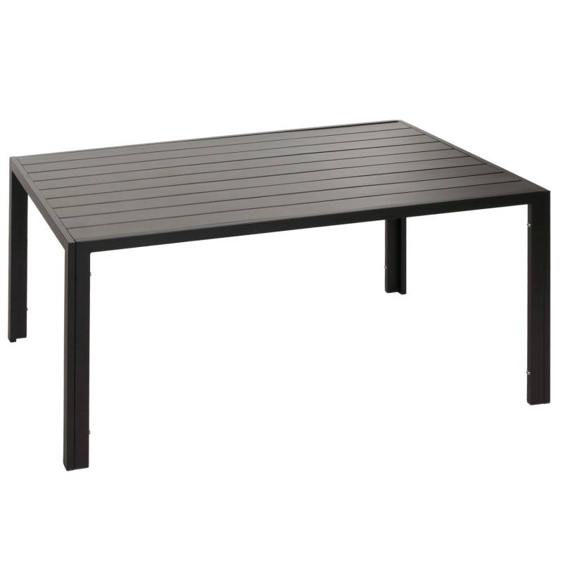 CHEFGASTRO Alu-Esstisch 72x140x80cm Wetterfest Anthrazit von CHEFGASTRO