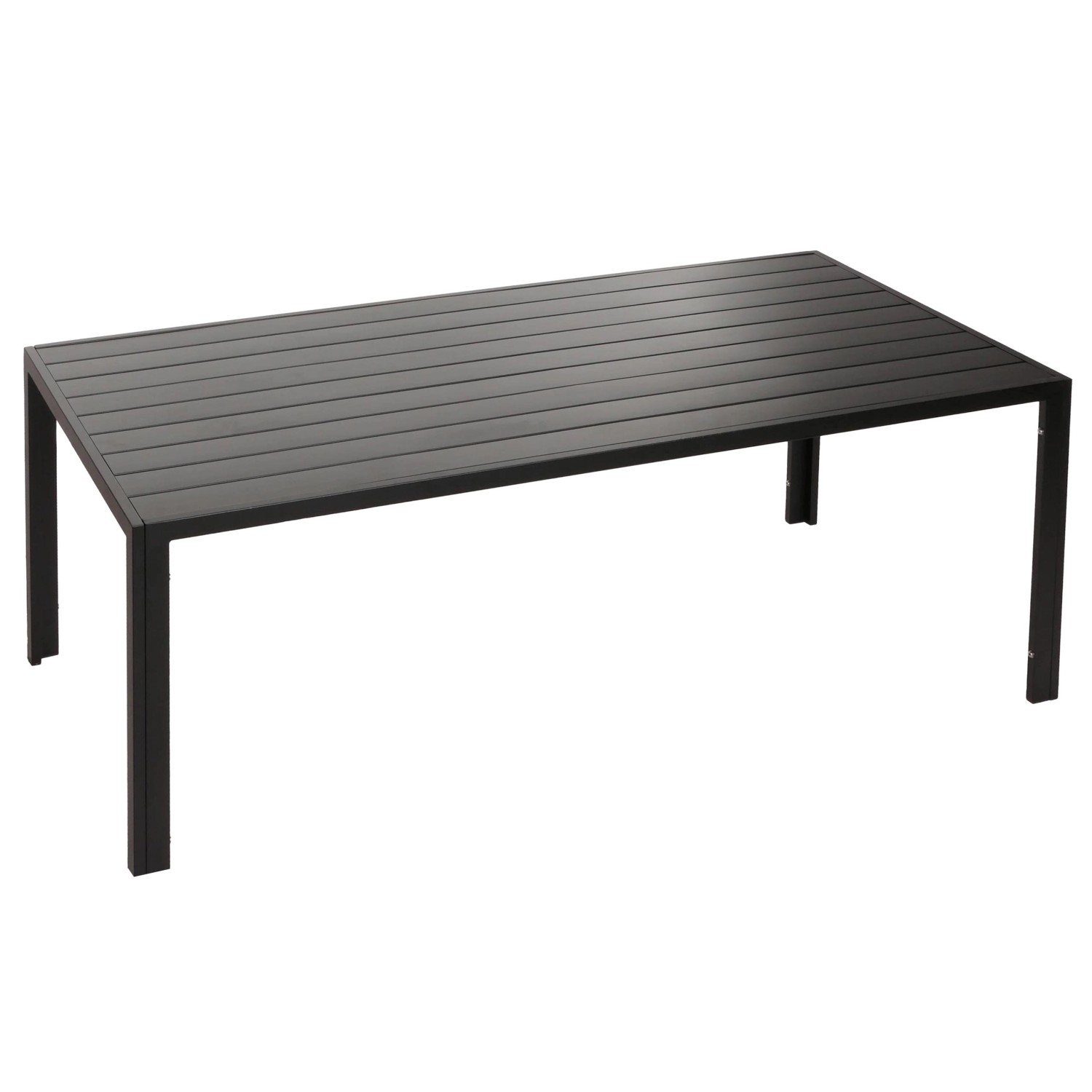 CHEFGASTRO Alu-Esstisch 73x180x80cm Wetterfest Anthrazit von CHEFGASTRO