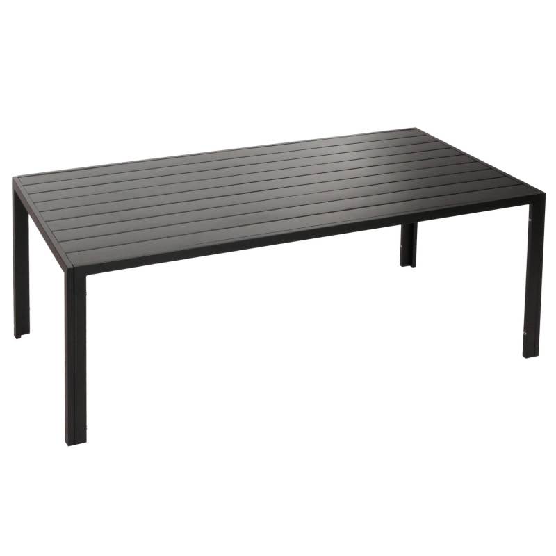 CHEFGASTRO Alu-Esstisch 73x180x80cm Wetterfest Anthrazit von CHEFGASTRO