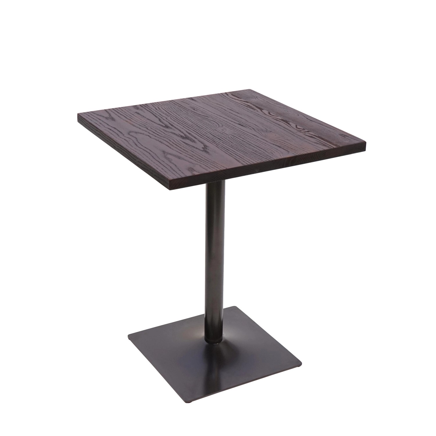 CHEFGASTRO Bistrotisch 76x60x60cm Industrial Gastronomie Ulme Holz Dunkelbraun CHEFGASTRO Bistrotisch 76x60x60cm Industrial Gastronomie Ulme Holz Dunkelbraun von CHEFGASTRO