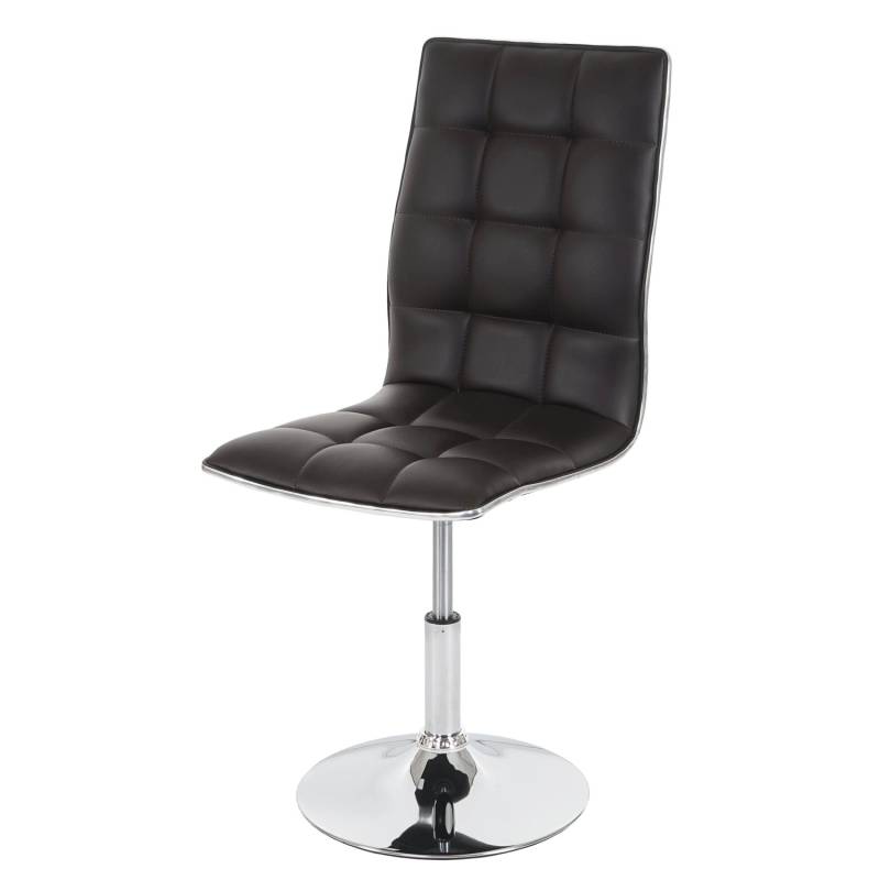 CHEFGASTRO Esszimmerstuhl 2er-Set 103x43x54cm Sitzhöhe 41cm Kunstleder Braun CHEFGASTRO Esszimmerstuhl 2er-Set 103x43x54cm Sitzhöhe 41cm Kunstleder Braun von CHEFGASTRO