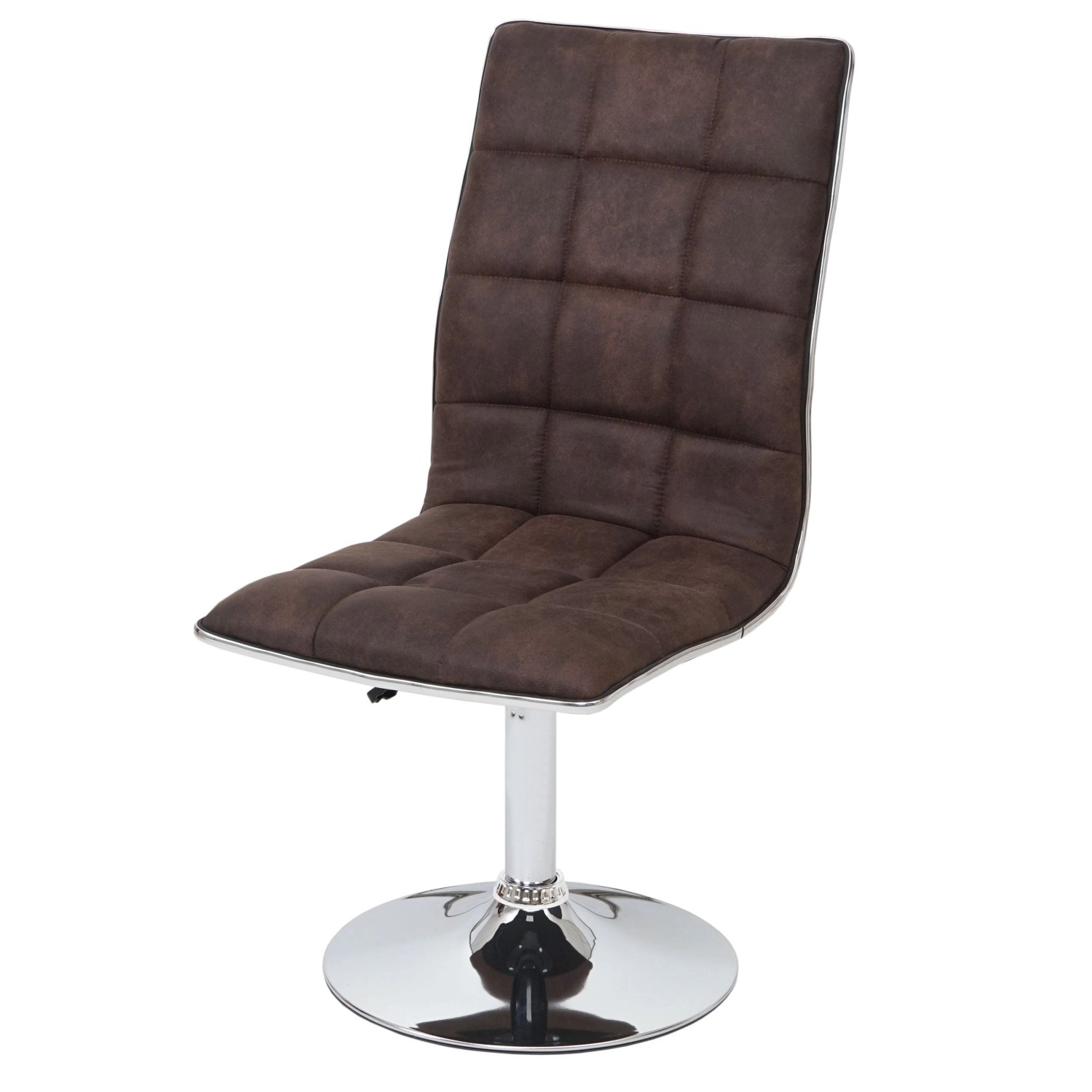 CHEFGASTRO Esszimmerstuhl 2er-Set 103x43x54cm Sitzhöhe 41cm Stoff/Textil Vintage Dunkelbraun CHEFGASTRO Esszimmerstuhl 2er-Set 103x43x54cm Sitzhöhe 41cm Stoff/Textil Vintage Dunkelbraun von CHEFGASTRO