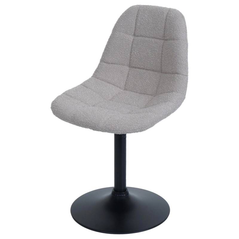 CHEFGASTRO Esszimmerstuhl 83x47x43cm Sitzhöhe 47cm Stahl Stoff/Textil Boucle Taupe CHEFGASTRO Esszimmerstuhl 83x47x43cm Sitzhöhe 47cm Stahl Stoff/Textil Boucle Taupe von CHEFGASTRO