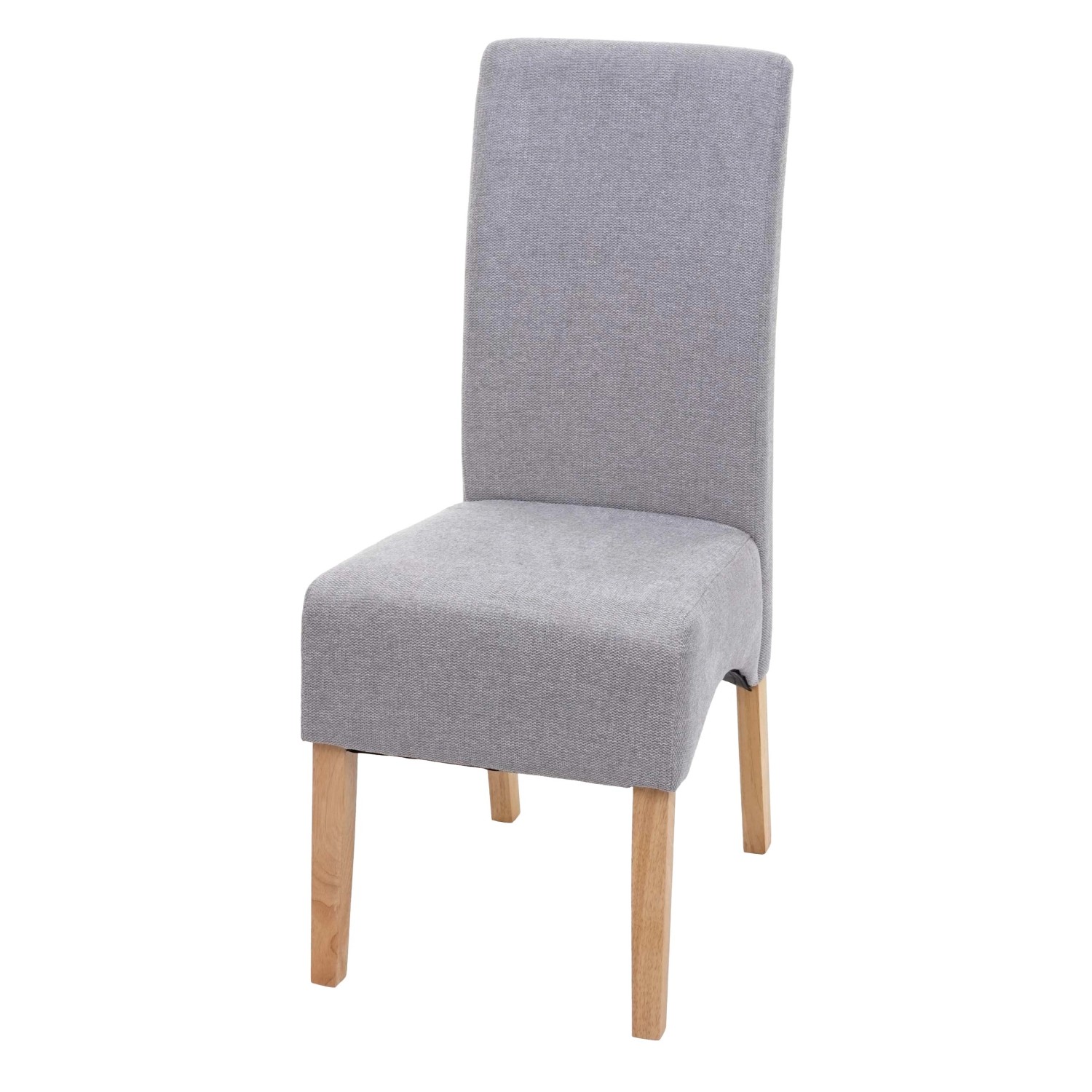 CHEFGASTRO Esszimmerstuhl Gepolstert 100x44x56cm Sitzhöhe 48cm Stoff/Textil Helle Beine Hellgrau CHEFGASTRO Esszimmerstuhl Gepolstert 100x44x56cm Sitzhöhe 48cm Stoff/Textil Helle Beine Hellgrau von CHEFGASTRO