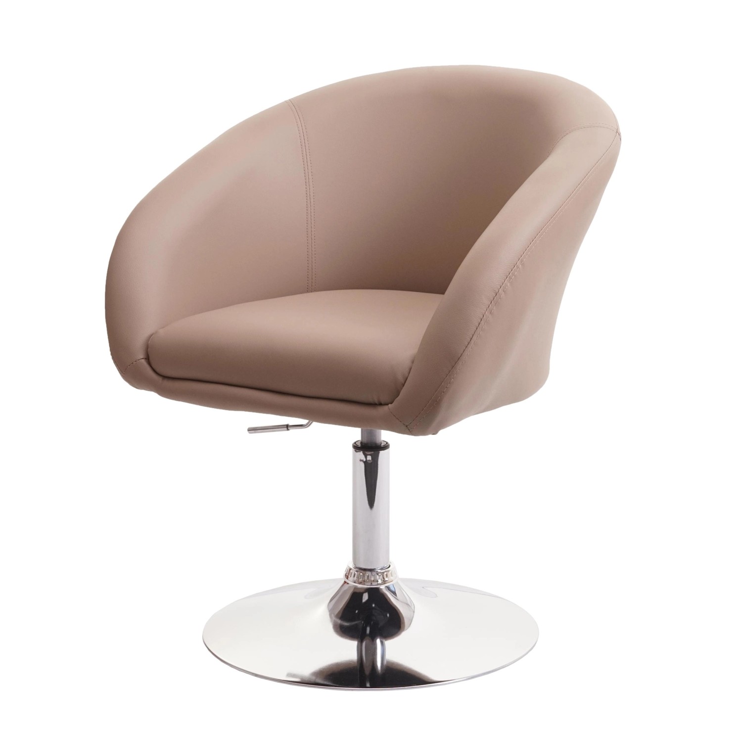 CHEFGASTRO Esszimmerstuhl Gepolstert 90x59x60cm Sitzhöhe 45cm Drehbar Höhenverstellbar Kunstleder Taupe CHEFGASTRO Esszimmerstuhl Gepolstert 90x59x60cm Sitzhöhe 45cm Drehbar Höhenverstellbar Kunstleder Taupe von CHEFGASTRO