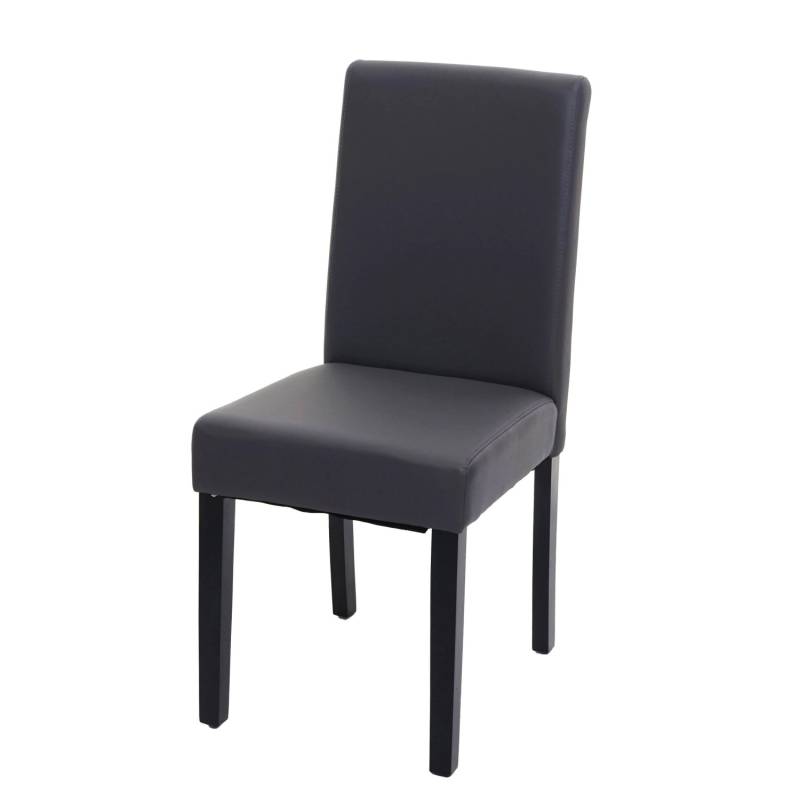 CHEFGASTRO Esszimmerstuhl Klassisch & Zeitlos 90x43x56cm Sitzhöhe 45cm Kunstleder Dunkle Beine Grau Matt CHEFGASTRO Esszimmerstuhl Klassisch & Zeitlos 90x43x56cm Sitzhöhe 45cm Kunstleder Dunkle Beine Grau Matt von CHEFGASTRO