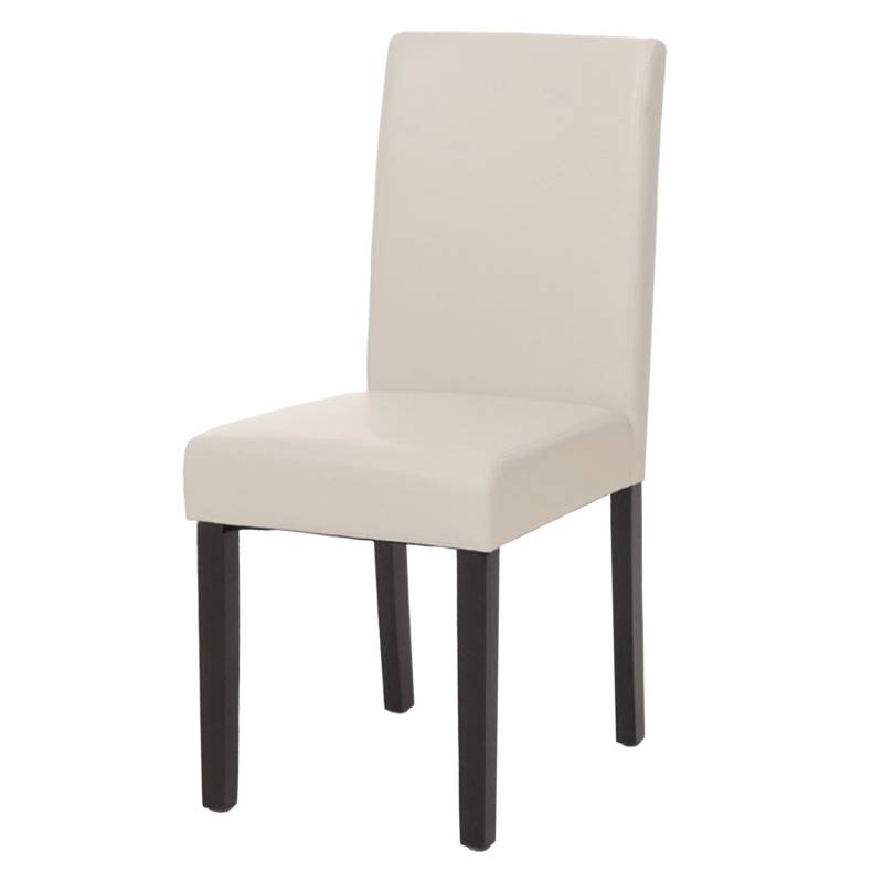 CHEFGASTRO Esszimmerstuhl Klassisch & Zeitlos 90x43x56cm Sitzhöhe 45cm Kunstleder Dunkle Beine Weiß CHEFGASTRO Esszimmerstuhl Klassisch & Zeitlos 90x43x56cm Sitzhöhe 45cm Kunstleder Dunkle Beine Weiß von CHEFGASTRO