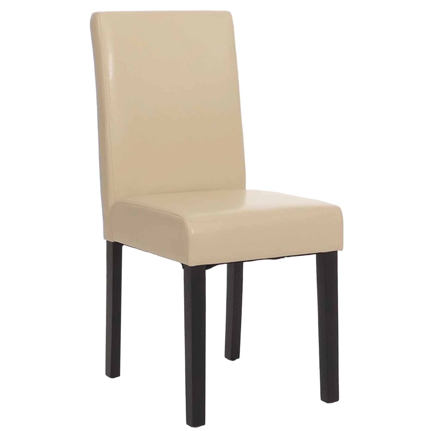 CHEFGASTRO Esszimmerstuhl Klassisch & Zeitlos 90x43x56cm Sitzhöhe 45cm Leder Dunkle Beine Creme CHEFGASTRO Esszimmerstuhl Klassisch & Zeitlos 90x43x56cm Sitzhöhe 45cm Leder Dunkle Beine Creme von CHEFGASTRO