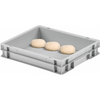 Chefgastro - Pizzaballenbox ohne Deckel HxBxT 7,5x30x40cm 9 Liter Teigwanne für Pizzateig, Stapelbare Pizzabox, Gärbox für Sauerteig Brotteig von CHEFGASTRO