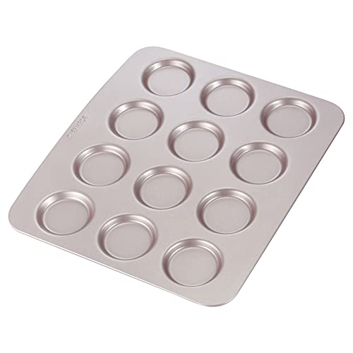 CHEFMADE Whoopie Kuchen Pan,12-hohlraum Nicht-Stick Muffin Pan Whoopie Cookie für Ofen Backen(Champagne Gold) von CHEFMADE
