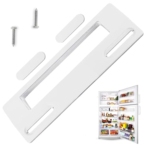 CHEFZOCO Türgriff für Kühlschrank, universell, Kühlschrankgriff, inklusive 2 Schutzplatten, ohne Schrauben, Schraubenabstand 9,5 bis 17 cm, geeignet für alle Marken CHEFZOCO Türgriff für Kühlschrank, universell, Kühlschrankgriff, inklusive 2 Schutzplatten, ohne Schrauben, Schraubenabstand 9,5 bis 17 cm, geeignet für alle Marken von CHEFZOCO