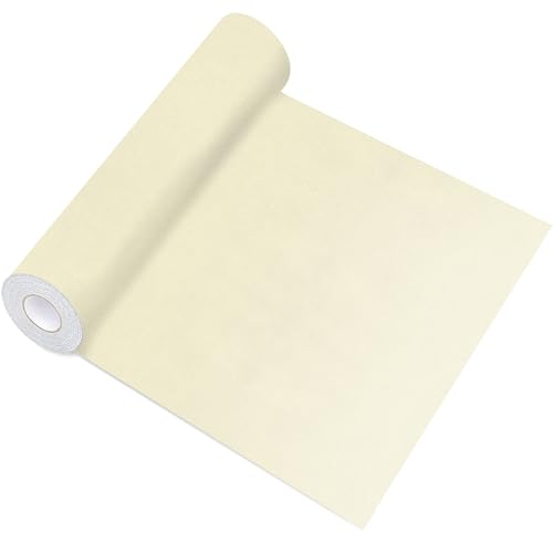 CHEIGHY Leder Reparatur Patch Set - Kunstleder Selbstklebende Lederflicken Selbstklebender Leder Patch Kit Lederreparatur Polster Für Ledertasche Couch Sofa Schrank Möbel Autositze (10 x 200 cm Beige) von CHEIGHY