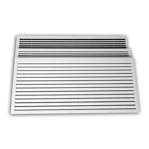 CHEMYO Innen- Und Außen Entlüftungsabdeckung, Aluminium Lüftungsgitter Stegblech Lüftung, Lüftungsabdeckung (Größe : 600x300mm) von CHEMYO