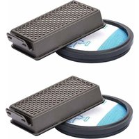 2-teiliges Filterset für Rowenta/Moulinex/Tefal Compact Power Cyclonic Staubsauger, Filtersystem-Ersatzzubehör ZR005901 2-teiliges Filterset für Rowenta/Moulinex/Tefal Compact Power Cyclonic Staubsauger, Filtersystem-Ersatzzubehör ZR005901 von CHENDYY