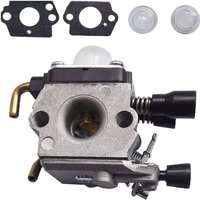 Kohlenstoff-Vergaser-Ersatz für FS38 FS45 FS46 FS55 FS74 FS75 FS76 FS80 FS85 Trimmer, Vergaser-Reparatursatz, Rasenmäherzubehör, Luftfilter von CHENDYY