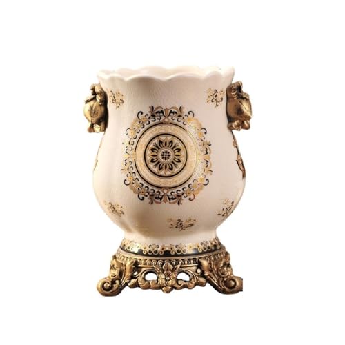 CHENGAIJIAN Blumenvase, Chinesische Keramikvase, kreative Heimdekoration und dekoratives Kunsthandwerk(Brown) von CHENGAIJIAN