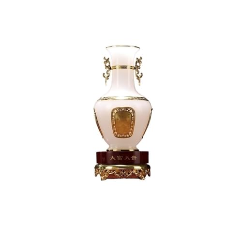 CHENGAIJIAN Blumenvase, Elegante Liuli-Jadevase als Dekoration for Wohnzimmer, Weinkühler und Fernsehschrank – perfektes Einweihungsgeschenk for das Neue Zuhause von CHENGAIJIAN