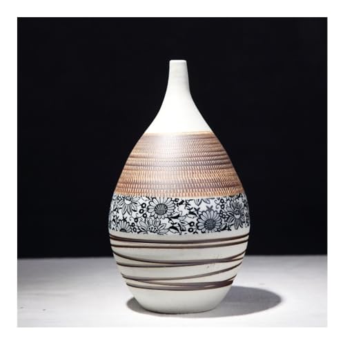 CHENGAIJIAN Blumenvase, Elegantes Vasenarrangement for den Esstisch, das Wohnzimmer oder den Fernsehtisch – perfekt for den Wohnstil!(M) von CHENGAIJIAN