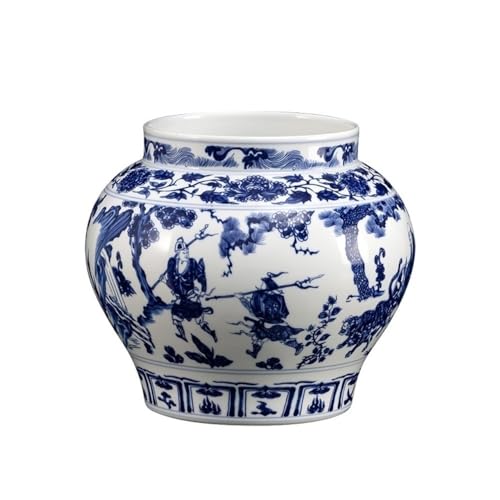 CHENGAIJIAN Blumenvase, Klassische Keramikvase als Wohnzimmerdekor – Elegantes dekoratives Ornament, perfekt for die Inneneinrichtung von Häusern, Vasen zur Dekoration(S) von CHENGAIJIAN