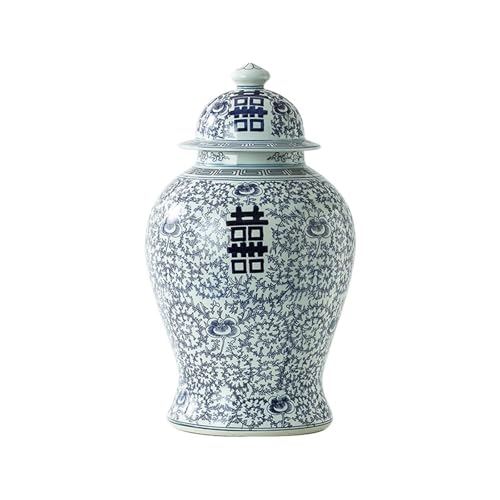 CHENGAIJIAN Blumenvase, Seladon Ingwerglas Dekoration Vase im chinesischen Stil von CHENGAIJIAN
